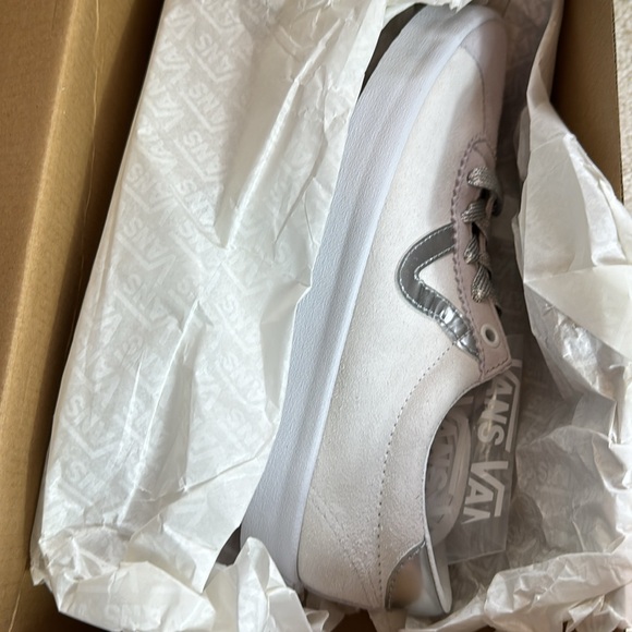 Vans-UO-Sport Low Sneakers-Color: High Shine Gray/Blanc De Blanc-Size 7-New - Picture 5 of 5